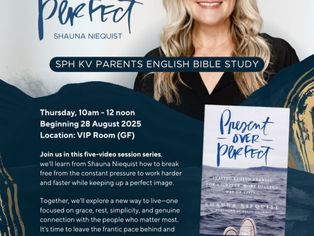 Parents English Bible Study: Present Over Perfect 📖