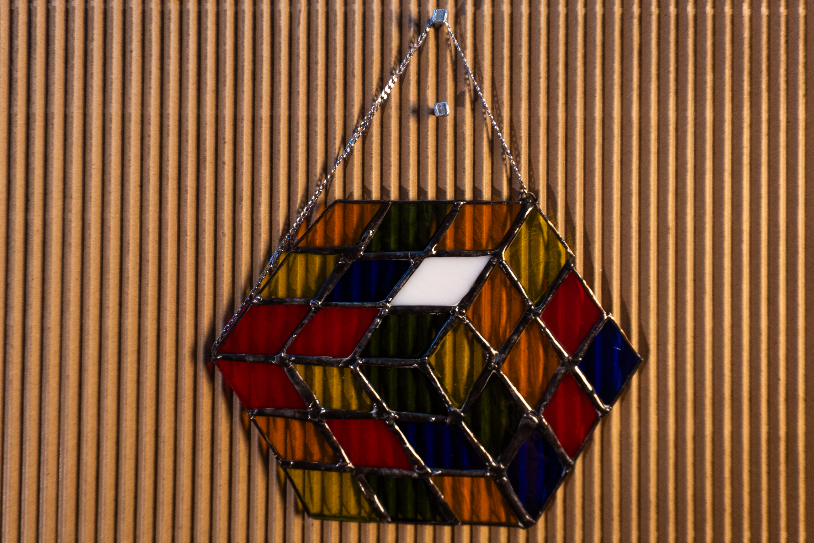 Rubiks Cube Sun Catcher