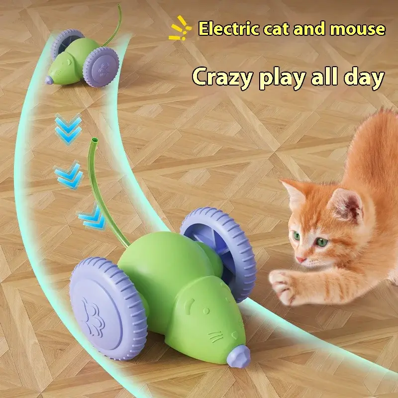 Electric Mouse Pet Toy (Interactive, Rechargeable)
