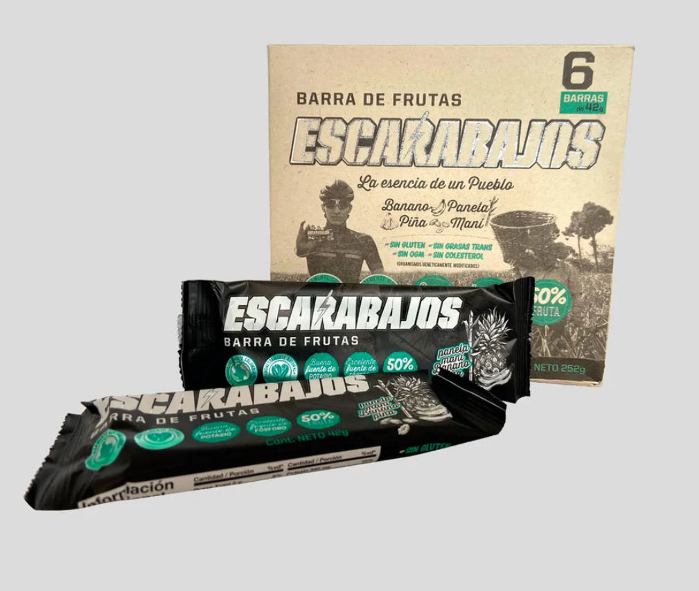 Escarabajos barras de fruta