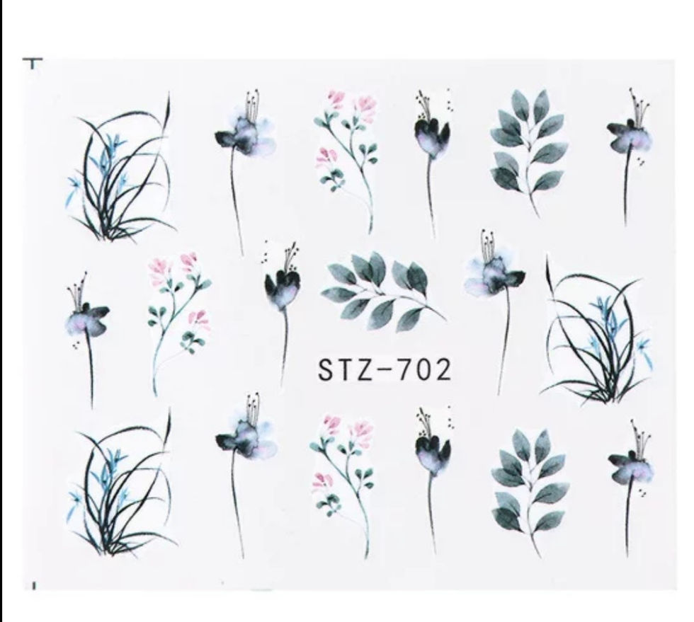 Thumbnail: Paso Sico watercolour waterslide decals 