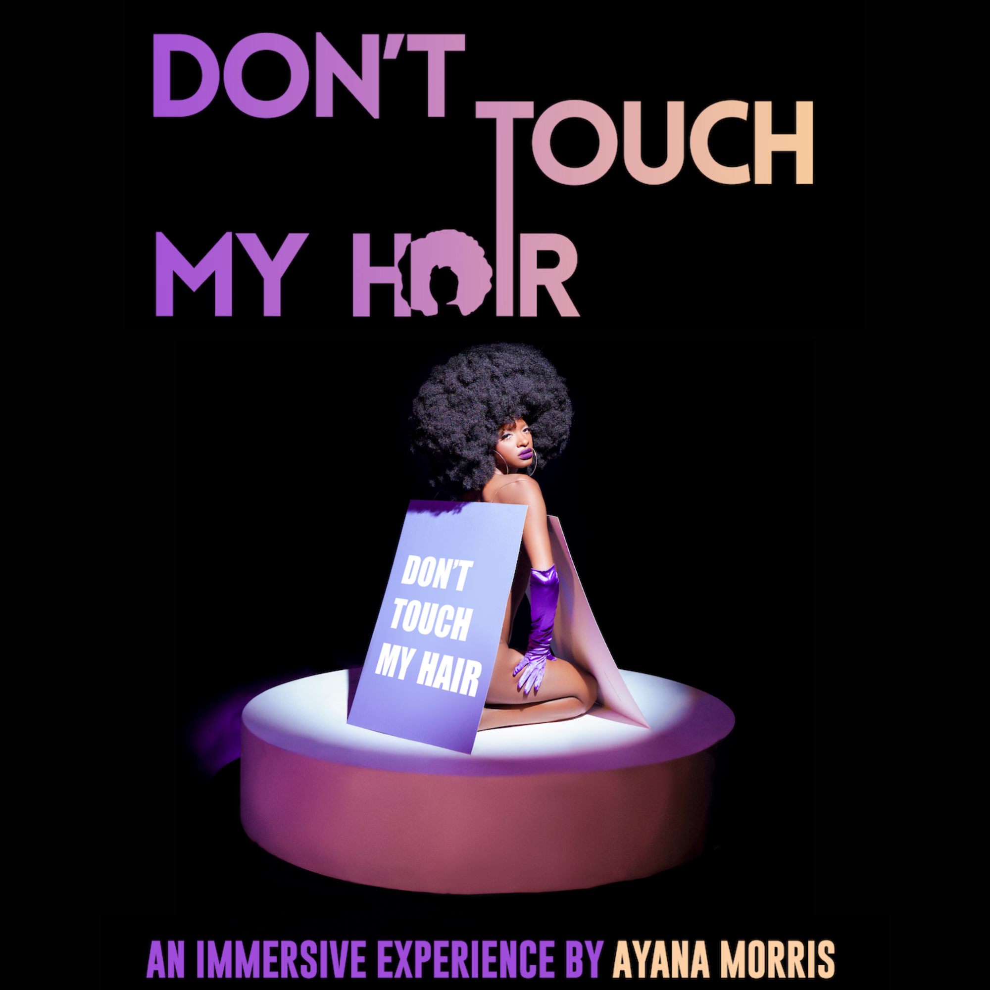 Don't Touch My Hair Poster