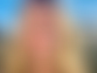 Close-up van Nicole met gesloten ogen