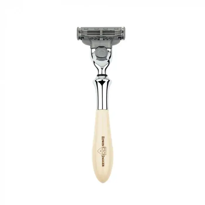 Edwin Jagger Plaza Imitation Ivory Mach3 Razor