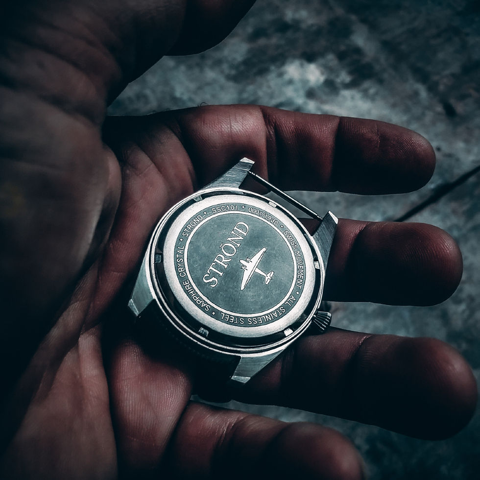 Thumbnail: SSC-101 24h GMT, All Black with Steel Bezel