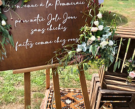 stickers panneau bienvenue