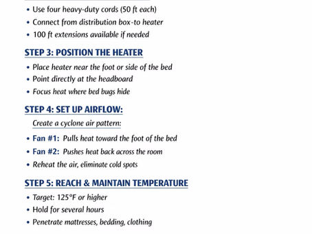 How Bed Bug Heat Treatment Works in Midlothian, TX: What Homeowners Should Know Before Renting Bed Bug Heaters