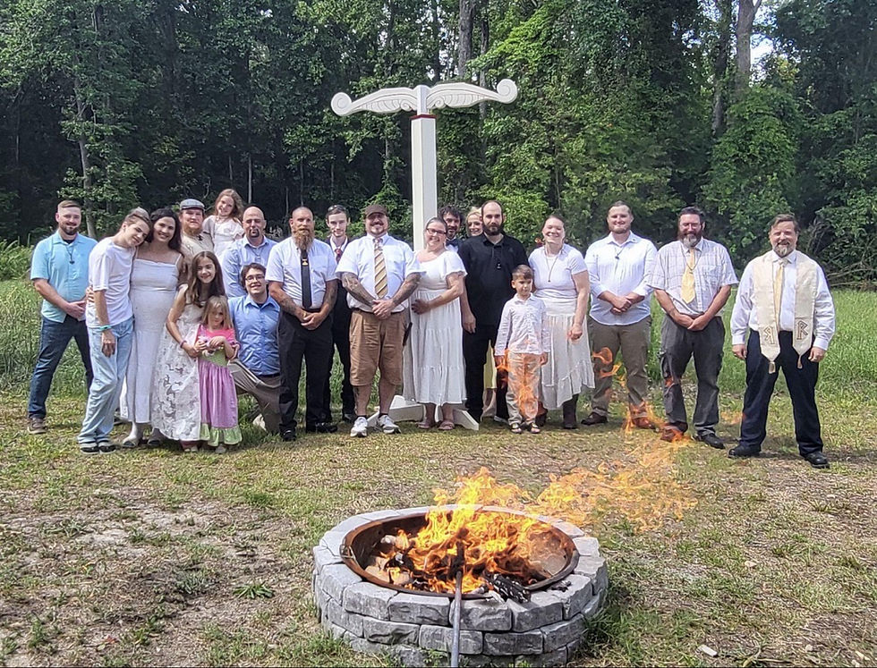 Miðsumar at Þórshof. Linden, North Carolina.