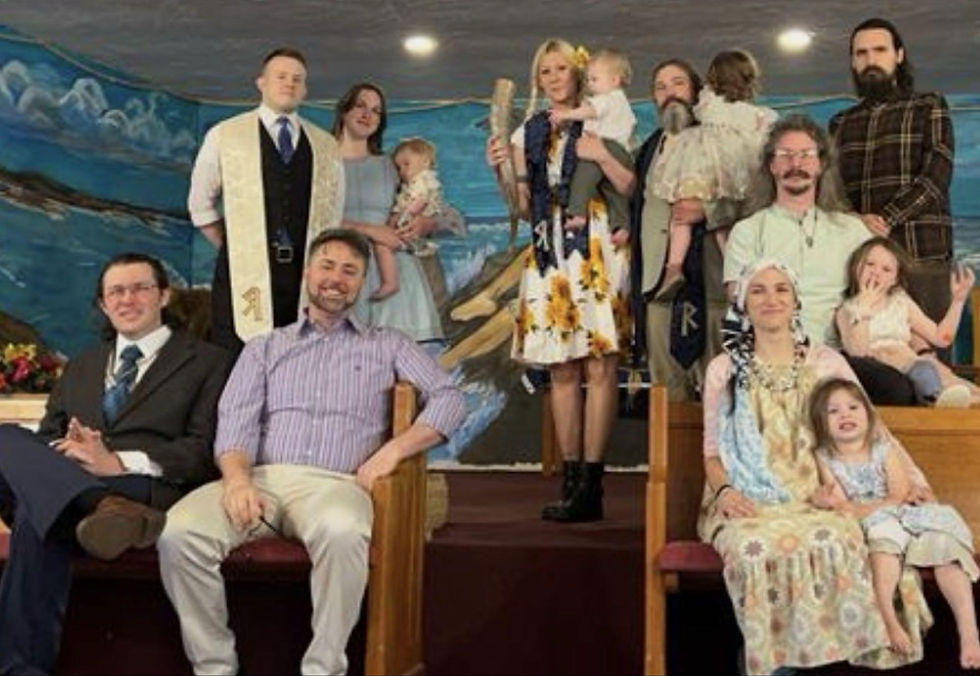 Austra at Njörðshof. White Springs, Florida.