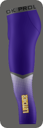 Thumbnail: Lutcher Football Compression 3/4 Length Pants