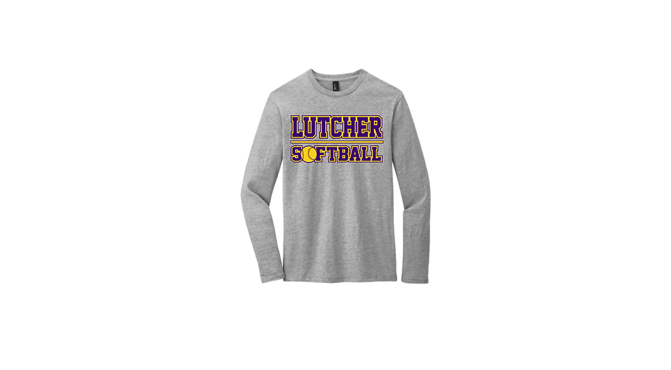Thumbnail: "Lutcher Softball" Long Sleeve Cotton Tee
