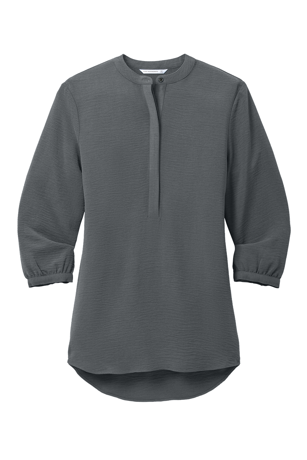 Thumbnail: MOP Port Authority® Women's 3/4-Sleeve Textured Crepe Tunic