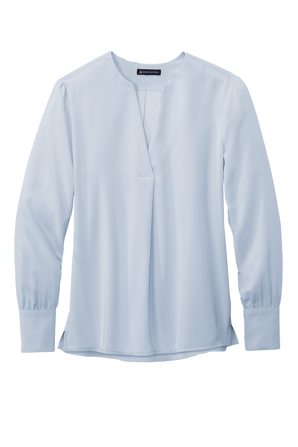 MOP Brooks Brothers® Women’s Open-Neck Satin Blouse