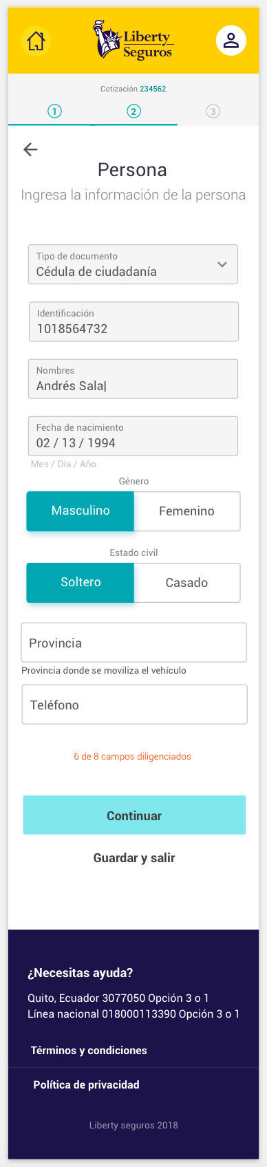 Ecuador Auto Mobile - Persona