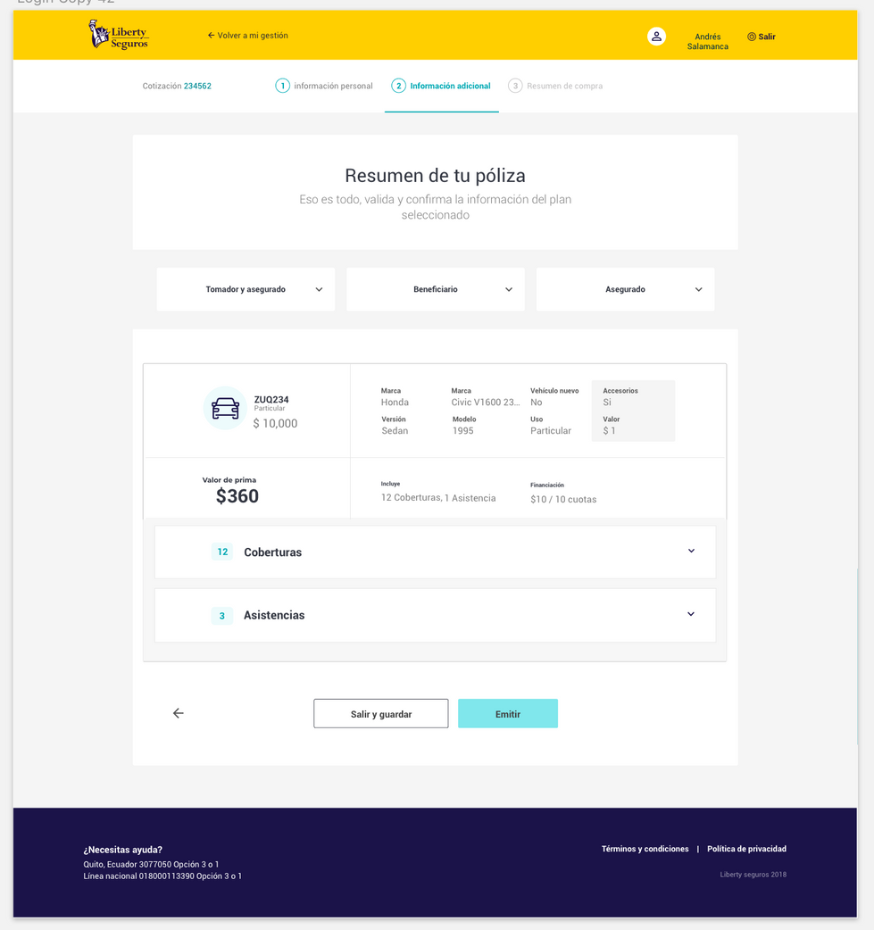 Ecuador Auto Desktop - Summary 1