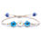 Thumbnail: Pressed Tri Flower Bracelet