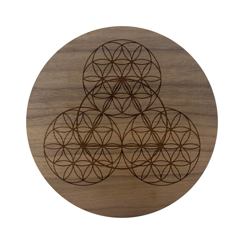 Coffee Tripple Flower of Life Grid Board