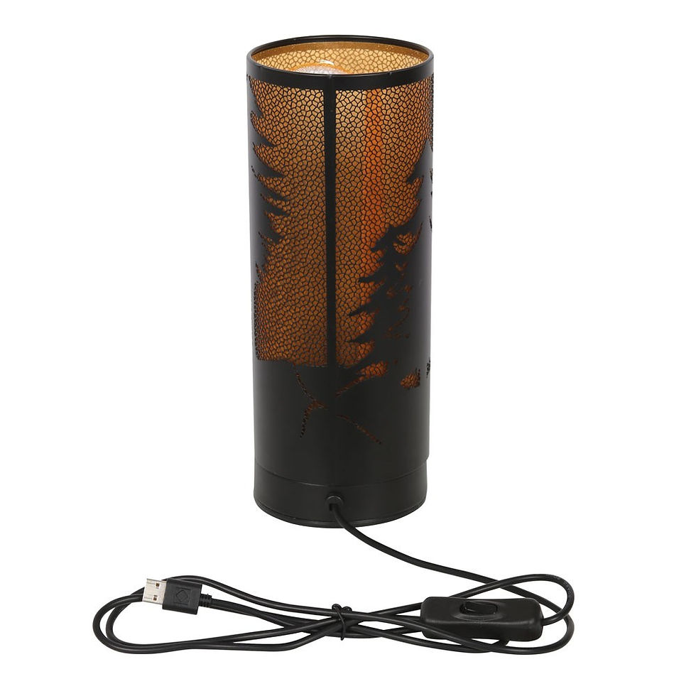Thumbnail: Wolf Song Electric Lamp and Burner