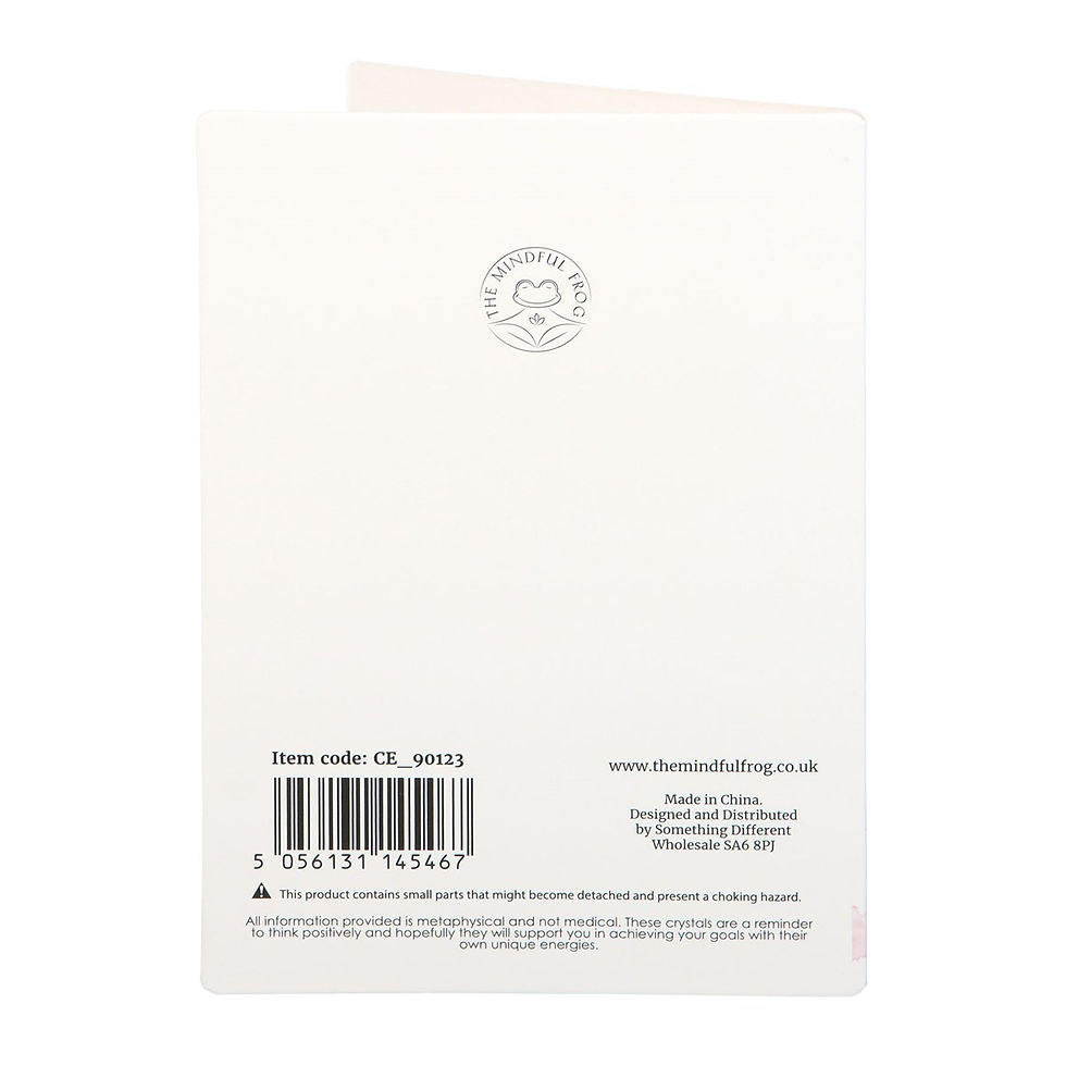 Thumbnail: I Love You Rose Quartz Heart Card