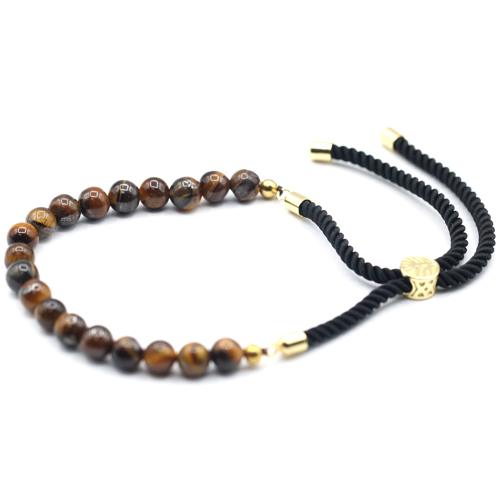 Tiger Eye Adjustable Bracelet