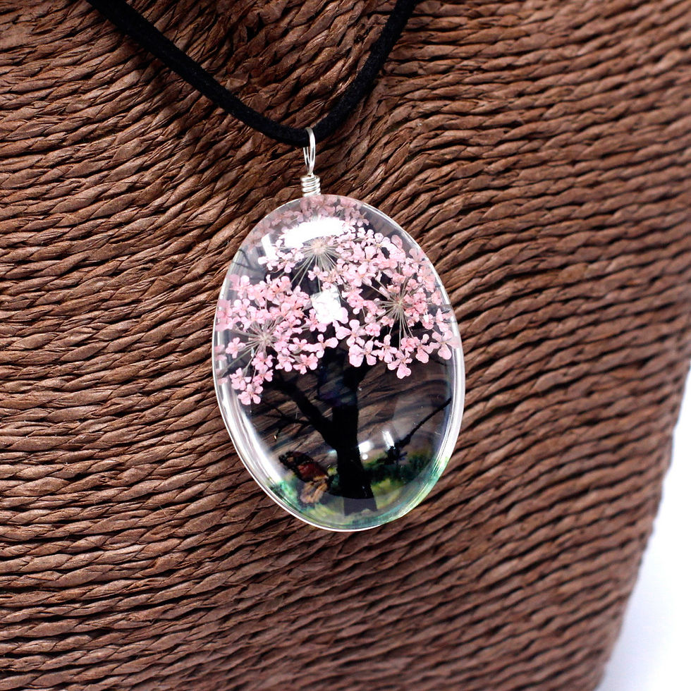 Thumbnail: Pink Colour Pressed Flower Set
