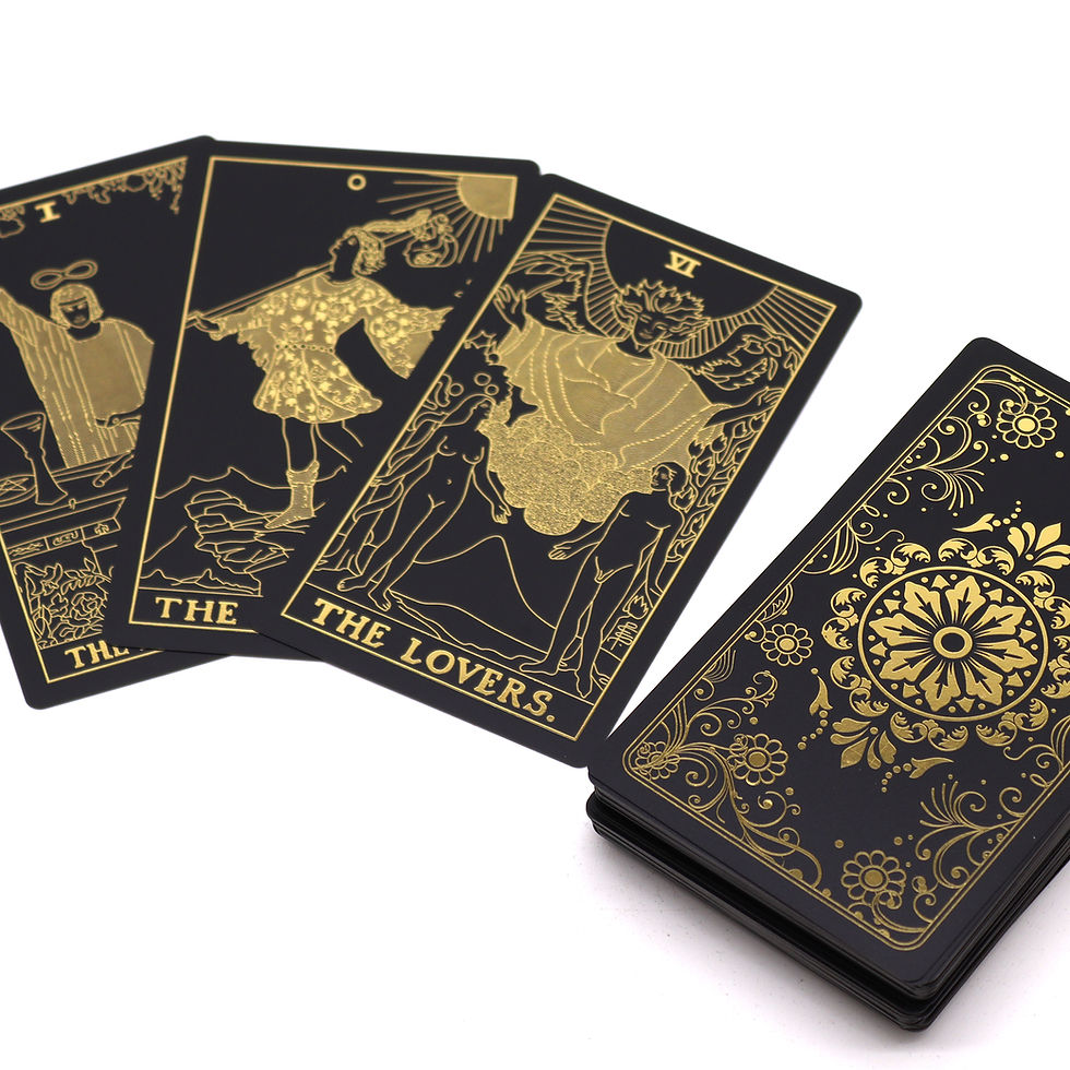 Gold Foil Tarot Set