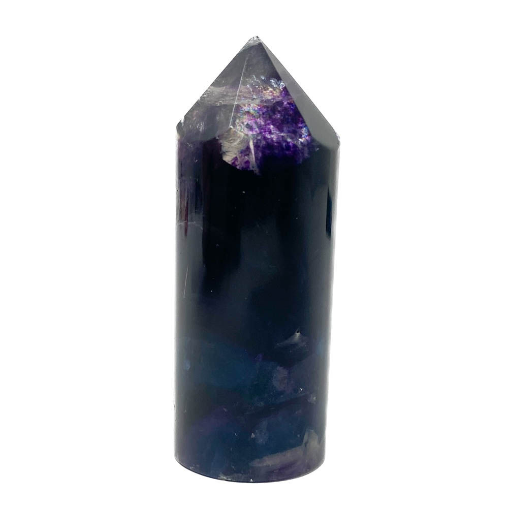 Round Fluorite Point