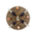 Thumbnail: Coffee Torus Yantra Travel Grid Board