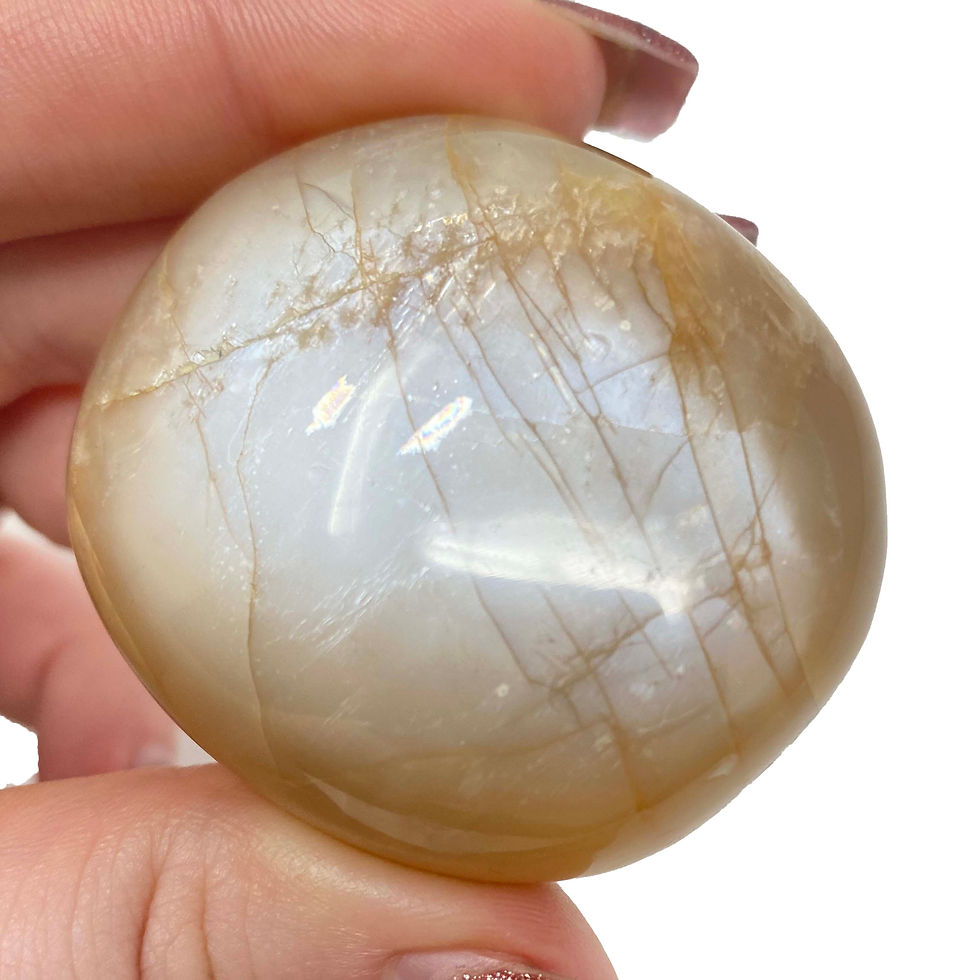 Thumbnail: Peach Moonstone Palmstone