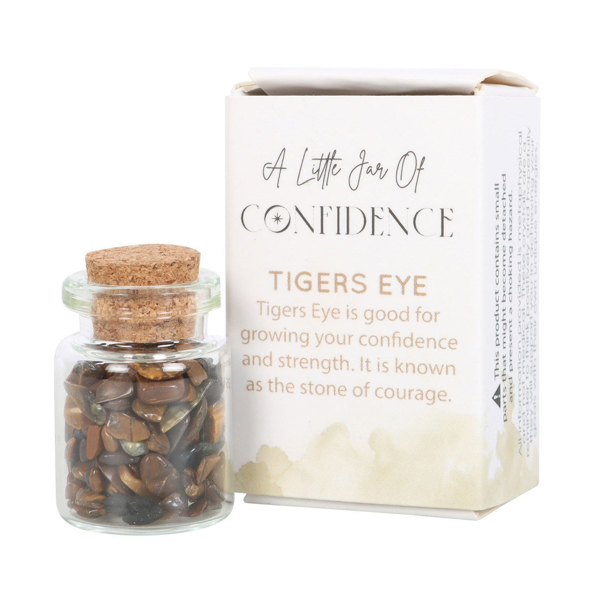 Jar of Confidence Tiger Eye