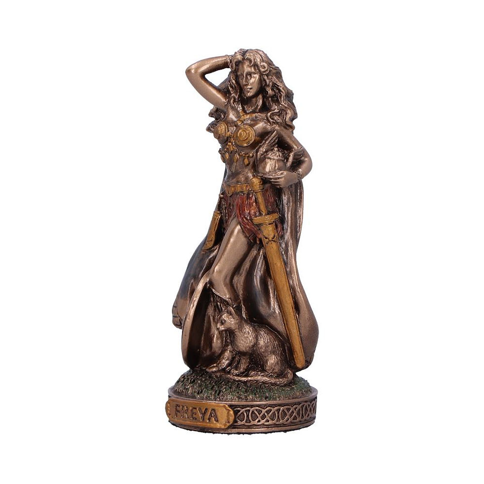 Freya Goddess of Love and Fertility Miniature