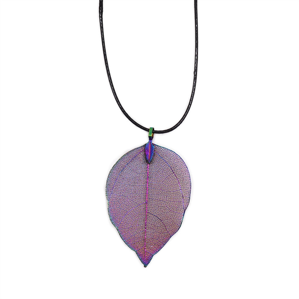 Bravery Leaf Multicoloured Necklace
