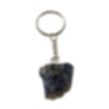 Rough Sodalite Keyring