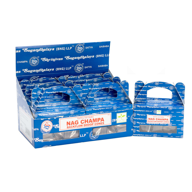 Nag Champa Backflow Dhoop Cones