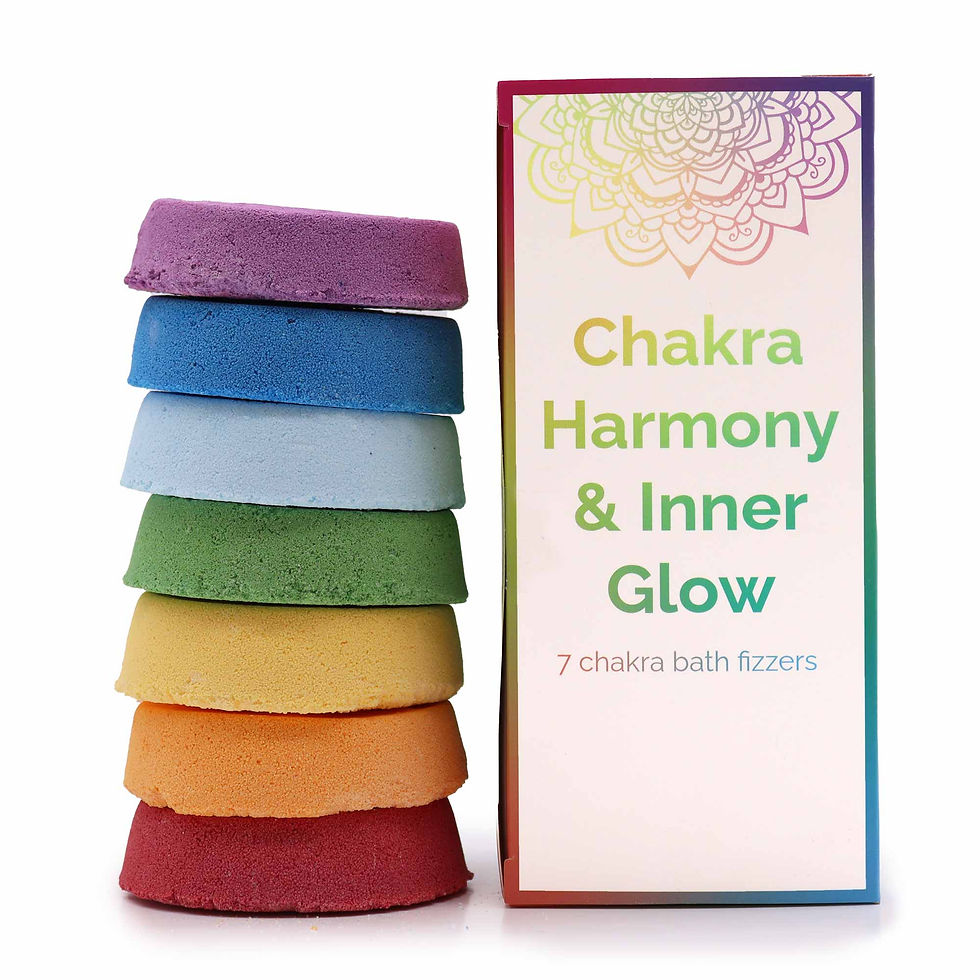 Chakra Bath Fizzers - Chakra Harmony and Inner Glow