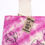 Thumbnail: Multicoloured Lotus Buddha Tie Dye Cotton Bag