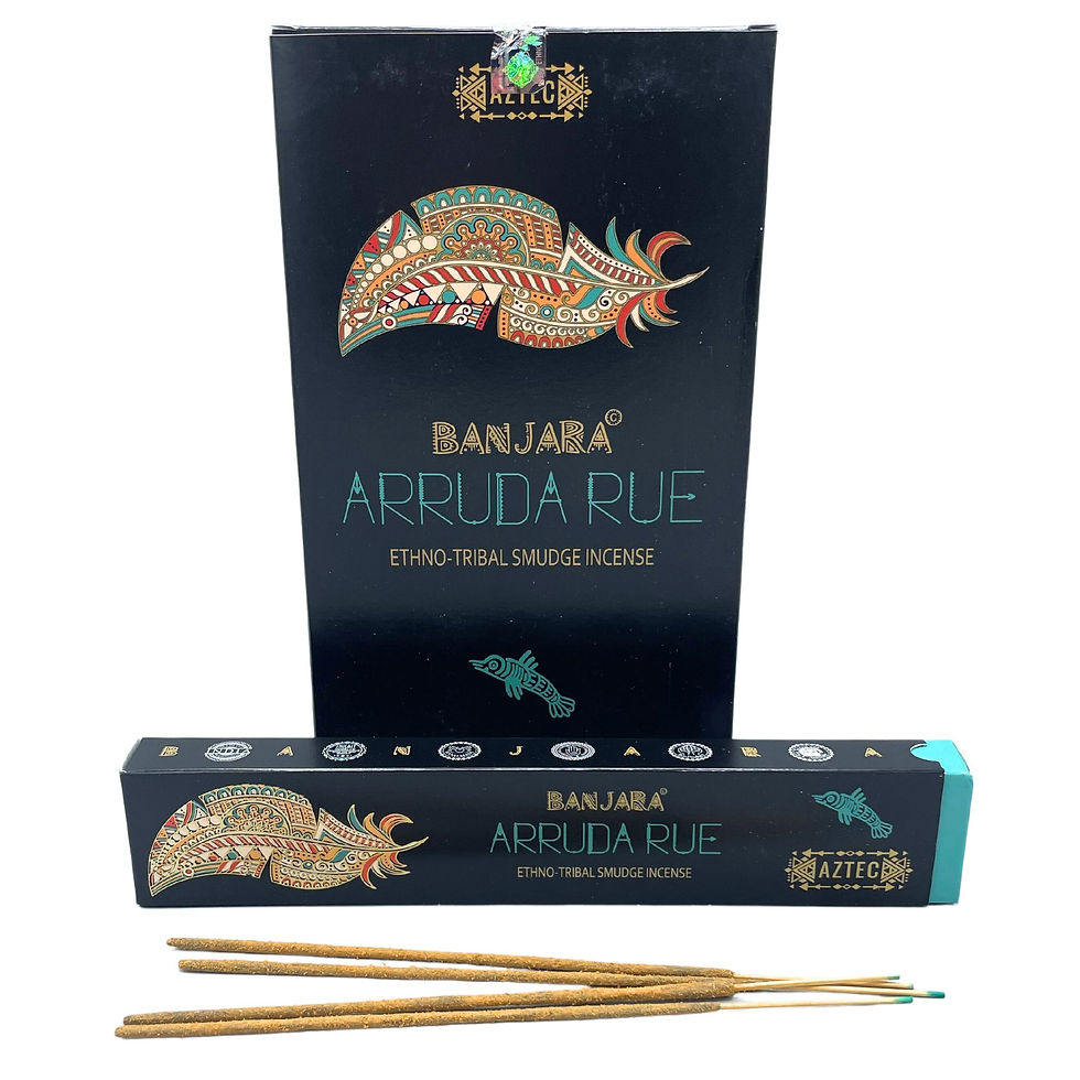White Arruda Rue Banjara Tribal Incense Sticks