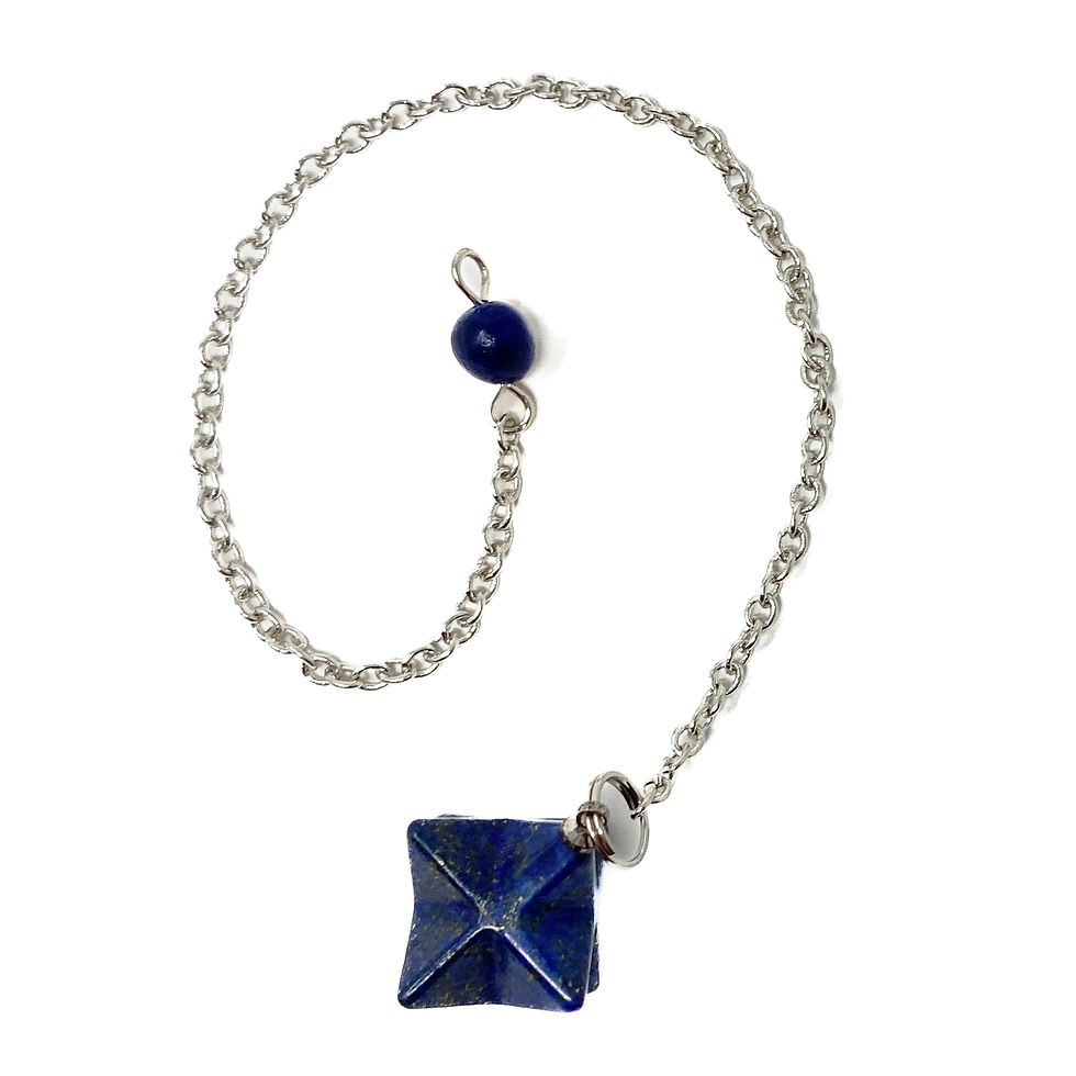 Lapis Lazuli Merkabah Pendulum