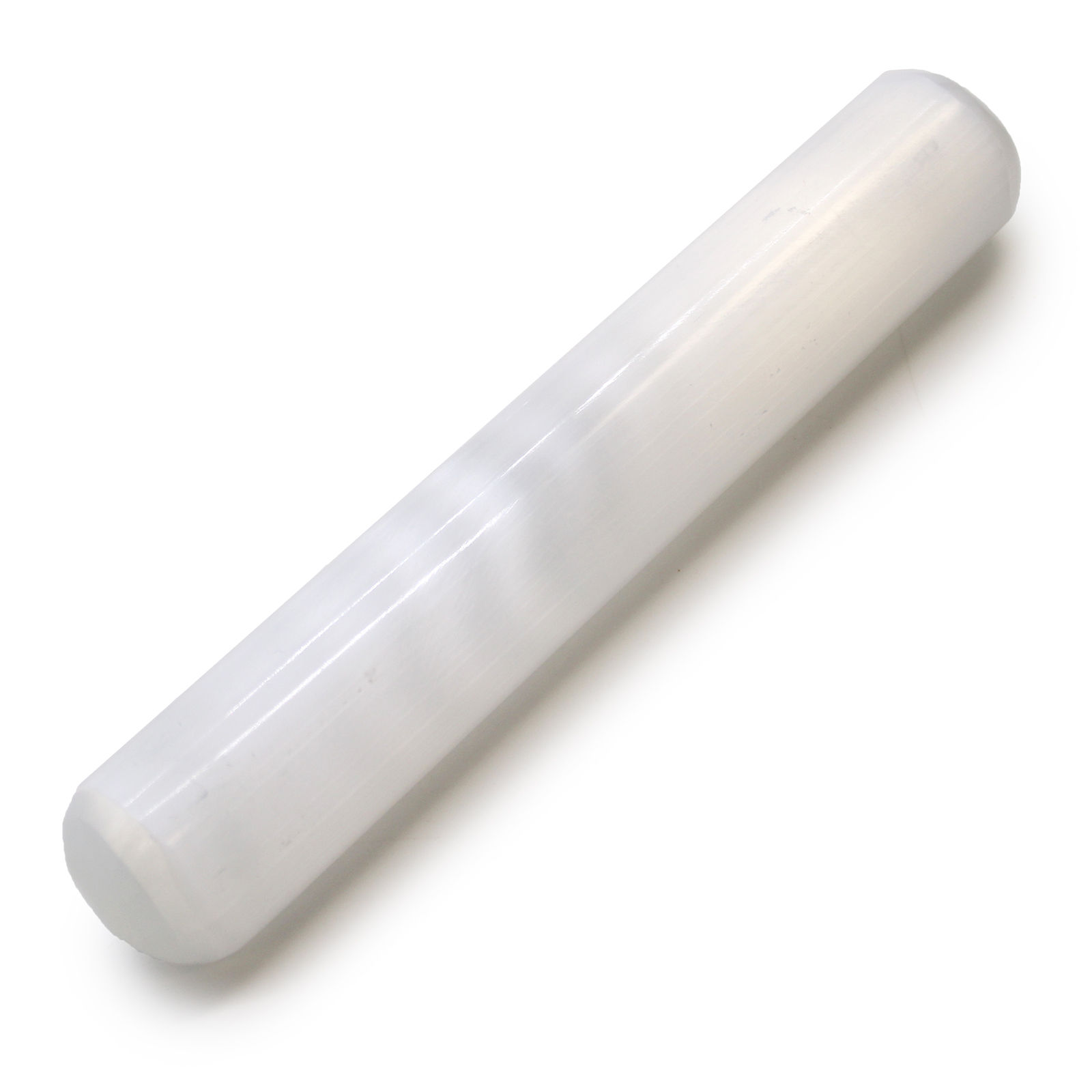 Selenite Wand Round Ends