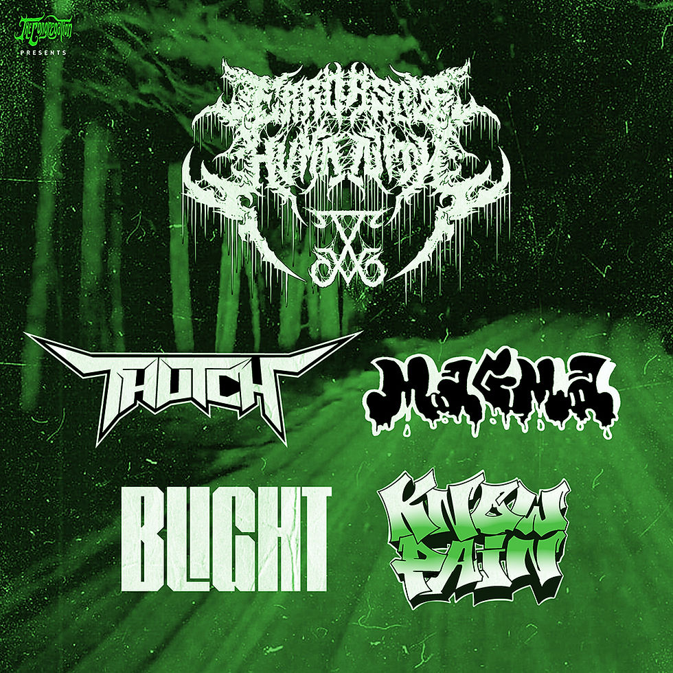 ERRORS OF HUMANITY | THUTCH | MAGMA | BLIGHT | KNOW PAIN