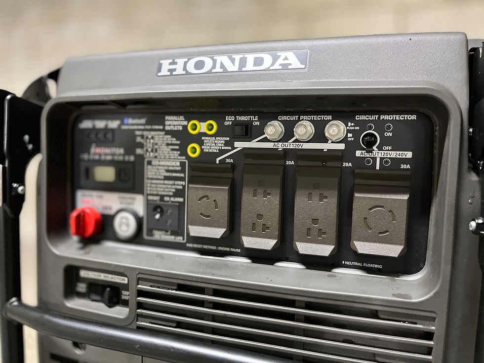 Generentals | Generator Rentals in Los Angeles | Honda 7000 Silent Inverter Generator