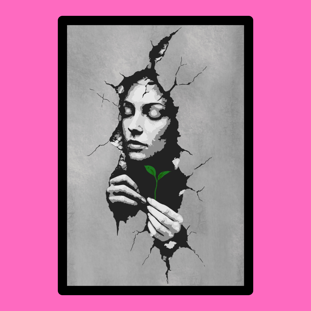 SPIREN JEG BAR I MØRKET - GRÅ - A2