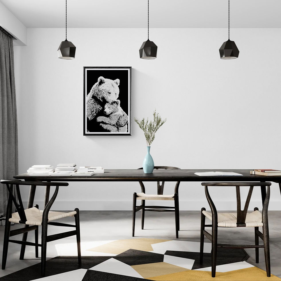 Miniatyrbilde: I MIN TRYGGE FAVN -SORT - A2