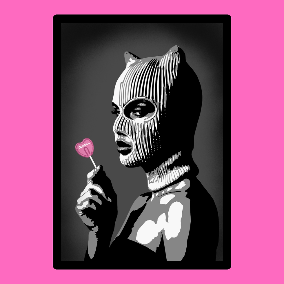 Miniatyrbilde: REBELL - SORT - A4