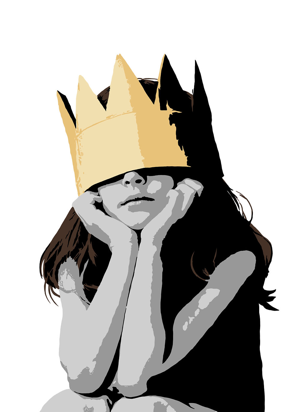 Miniatyrbilde: CROWN OF EXPECTATIONS - GREY -  A4