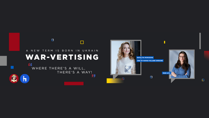 English: Yazıyor... Talks!: Nataliya Morozova | War-vertising