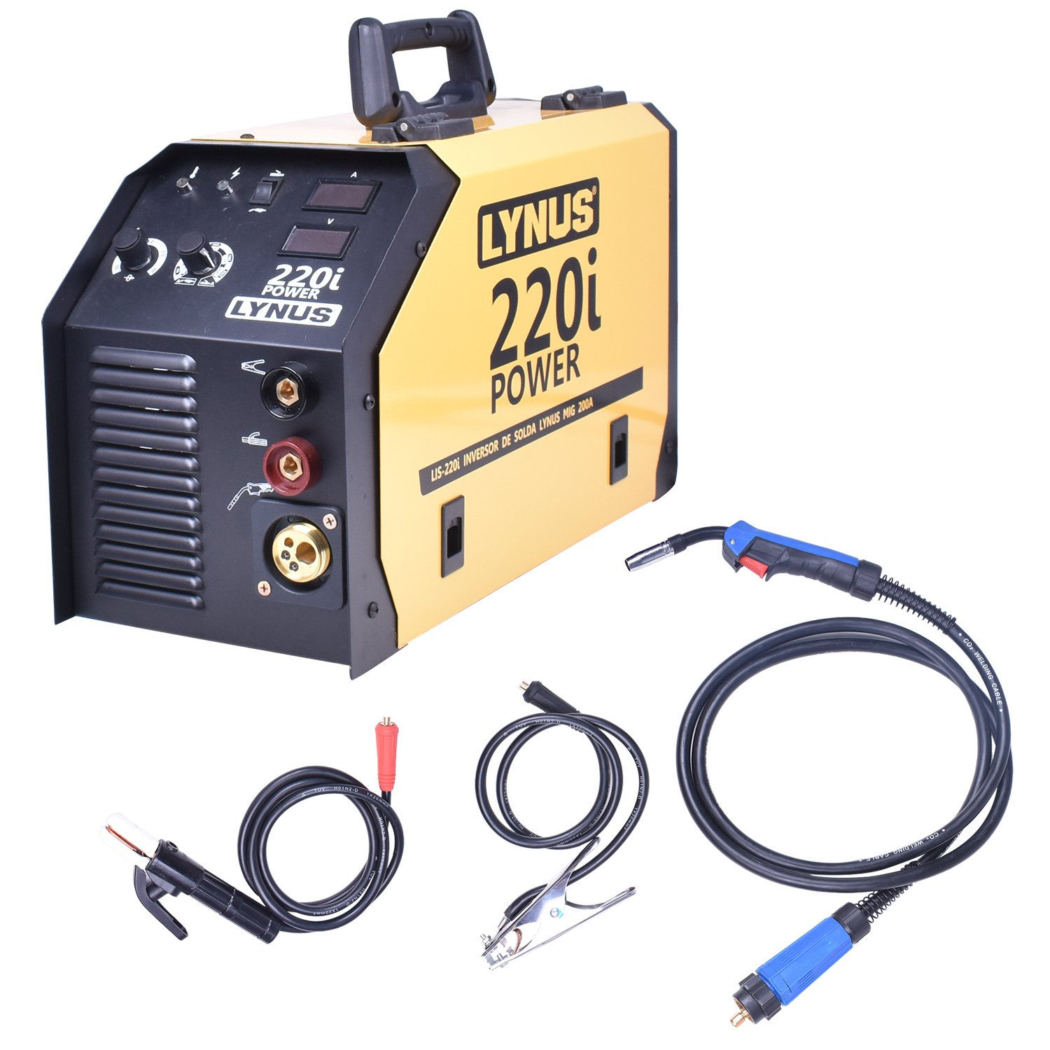 LIS-220I POWER INVERSOR DE SOLDA LYNUS MIG 200A 220V