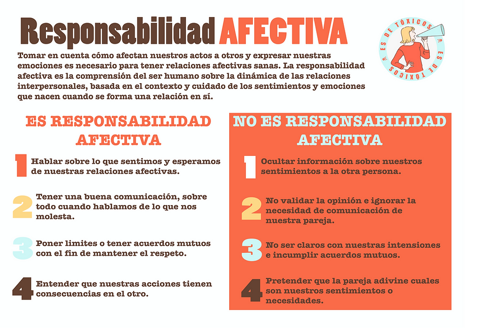 La responsabilidad afectiva