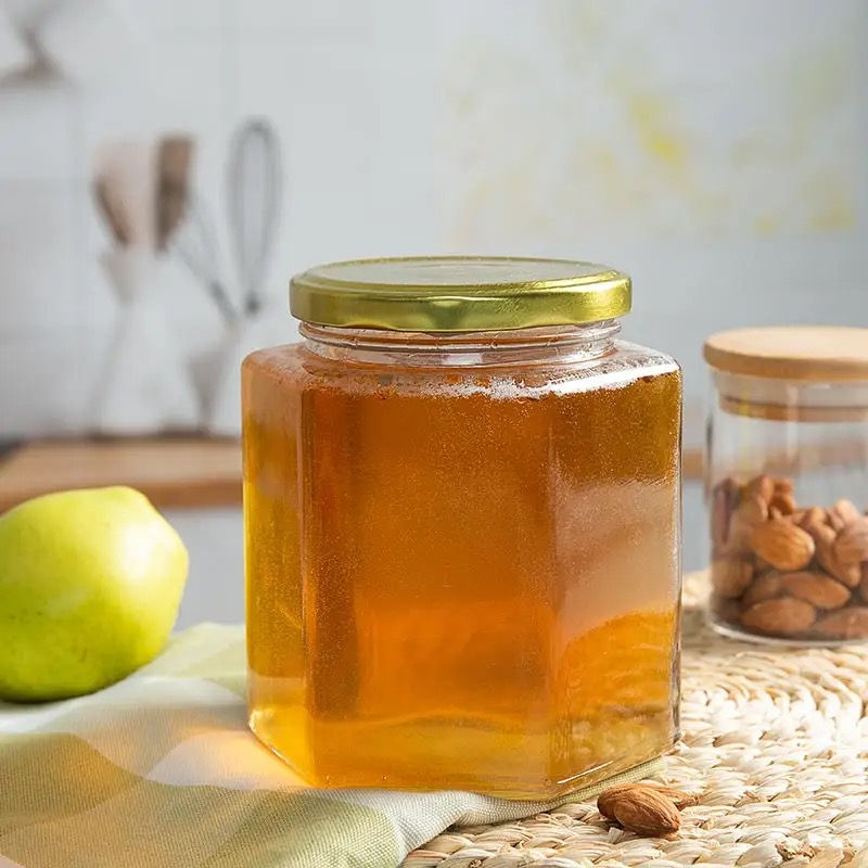 500G HEXAGONAL JAR