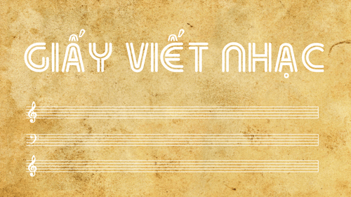Giấy viết nhạc cho mọi người
